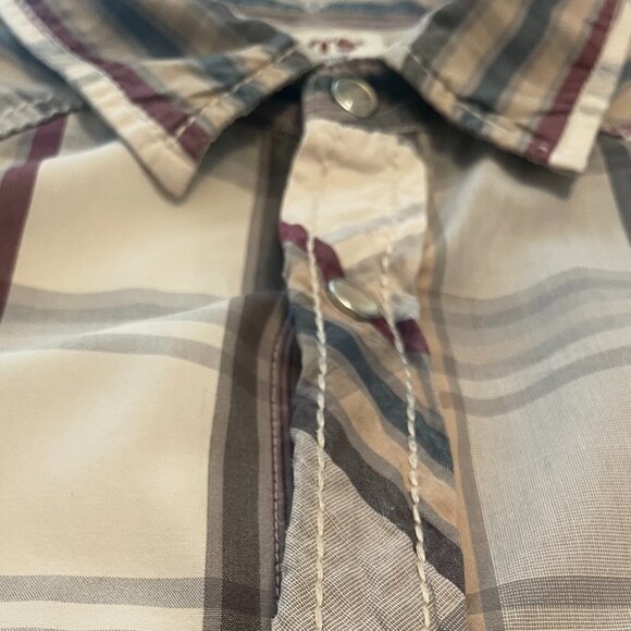 Levi’s Authentic Western Wear Plaid Shirt – Size L - Picture 4 of 4